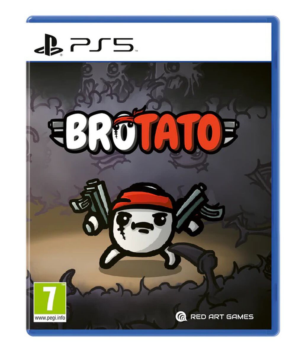 Pochette avant du jeu Brotato PS5