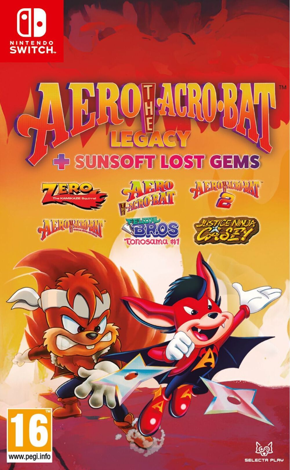 Aero The Acro-Bat Legacy + Sunsoft Lost Gems