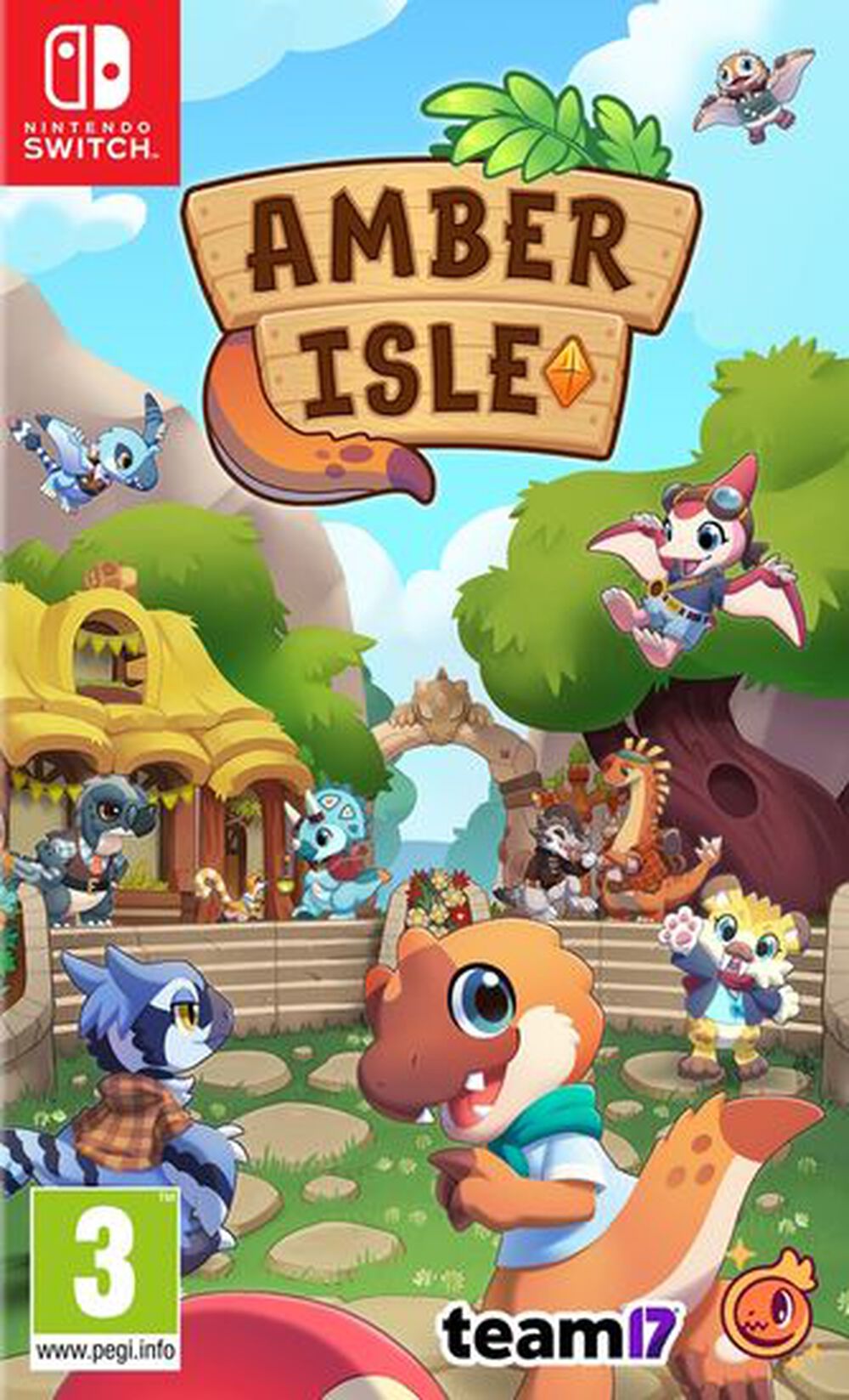 Pochette avant du jeu Amber Isle Nintendo Switch
