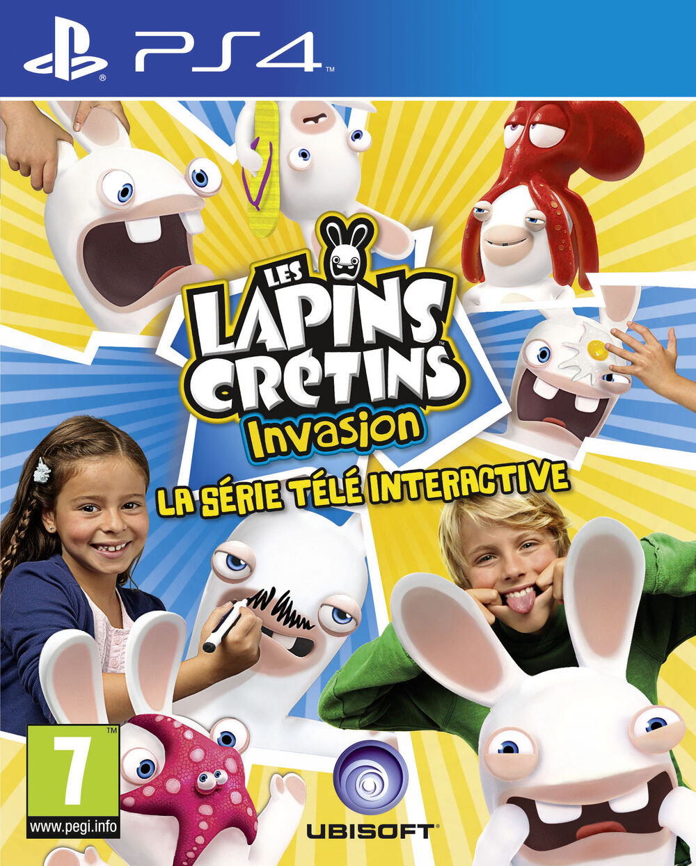 Lapins Cretins Invasion La Série Tv Interactive - Occasion PS4
