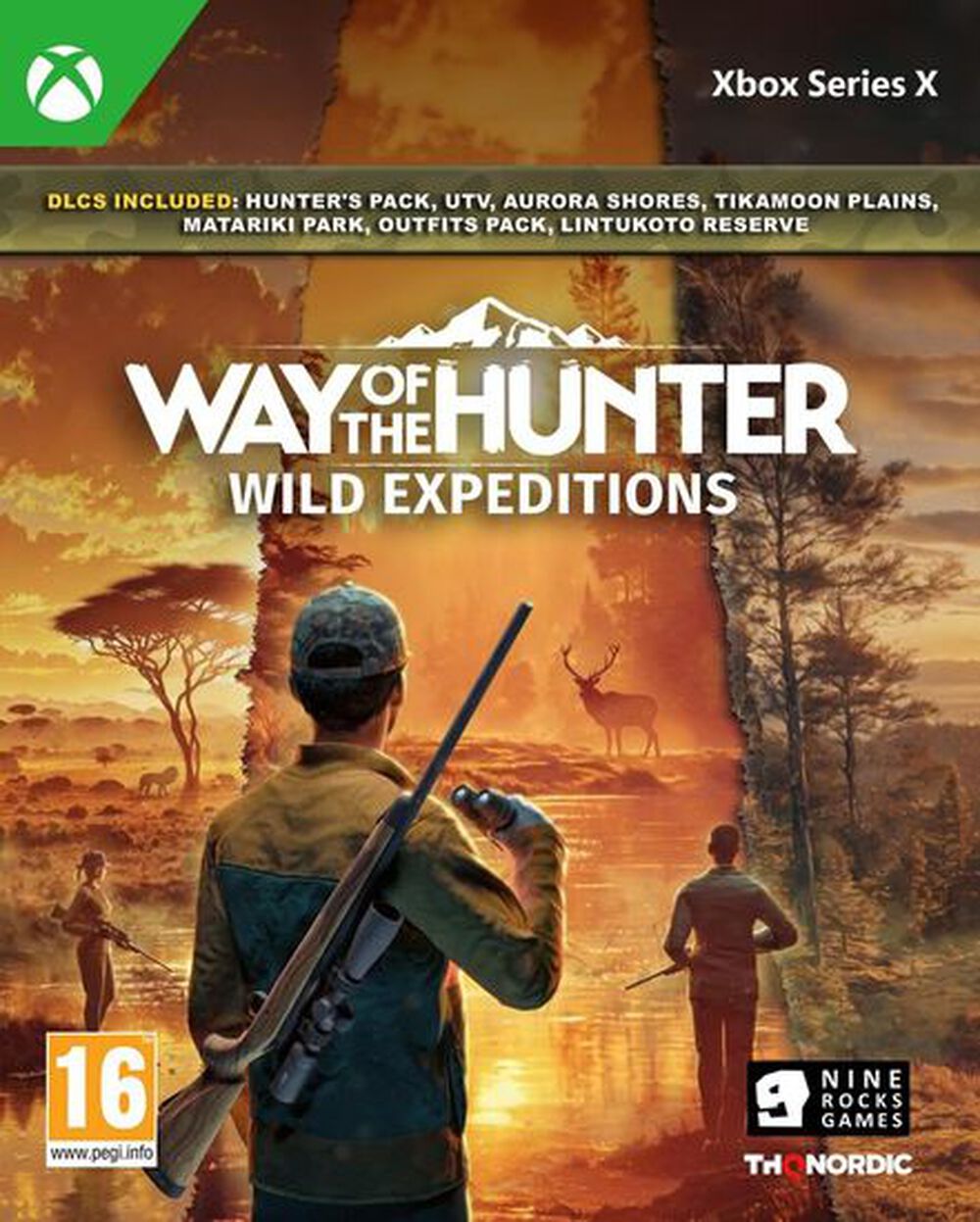 Pochette avant du jeu Way of the Hunter: Wild Expeditions Xbox Series X