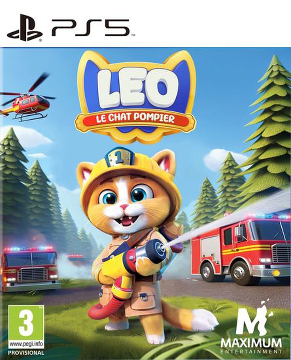 Leo Le Chat Pompier PS5