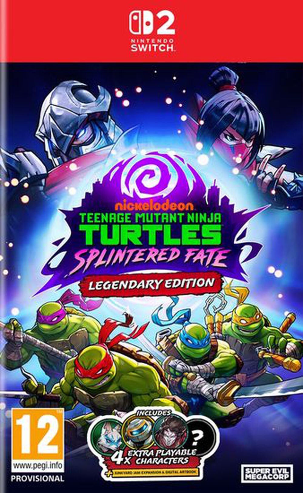 Teenage Mutant Ninja Turtles: Splintered Fate - Édition Légendaire - Nintendo Switch 2 - Version Française - Nintendo Switch 2 - Standard
