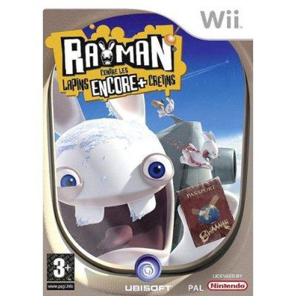 Rayman Contre Les Lapins Encore Plus Crétins - Occasion WII