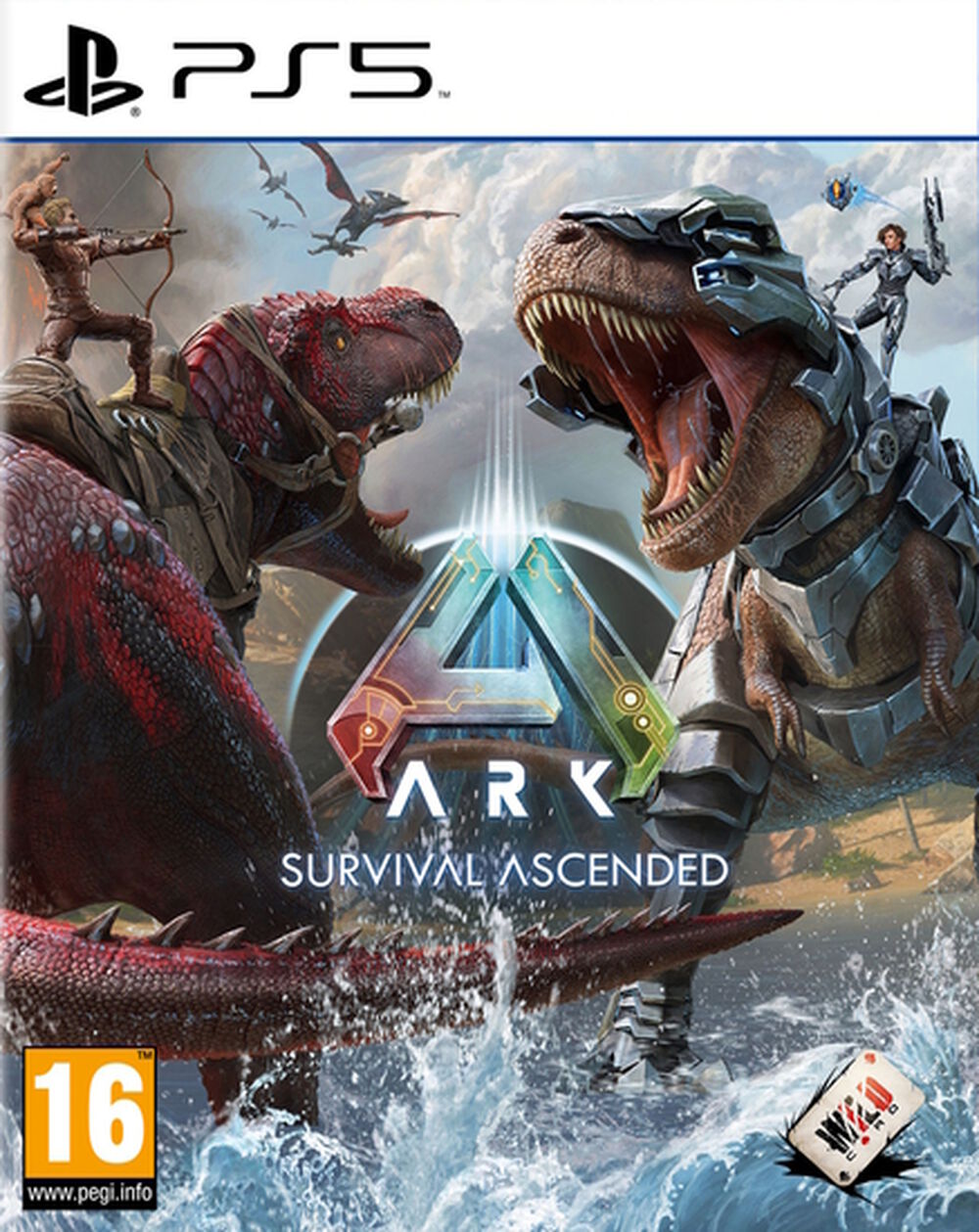 Pochette avant du jeu ARK Survival Ascended PS5