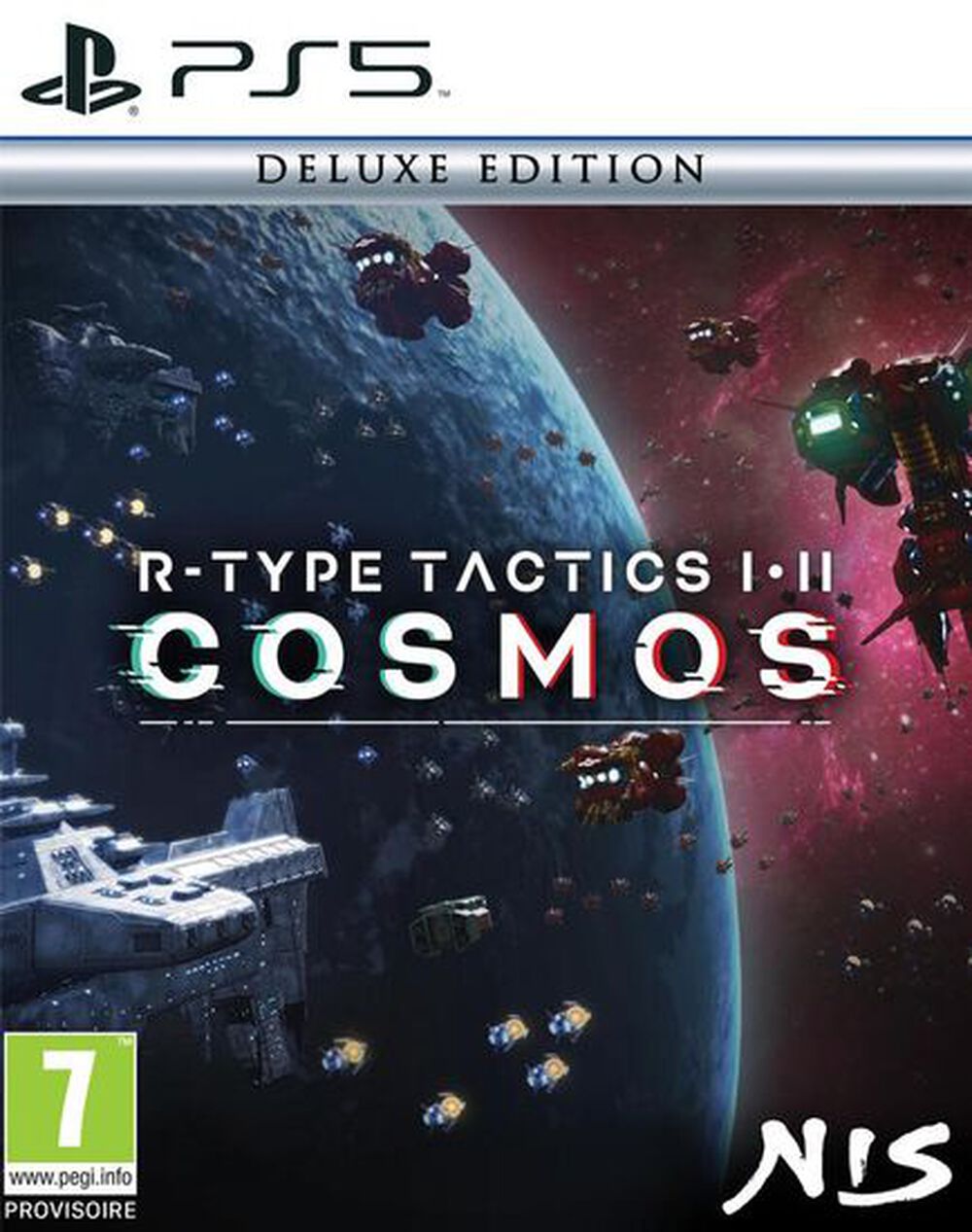 Pochette avant du jeu R-Type Tactics I & II Cosmos Deluxe Edition PS5