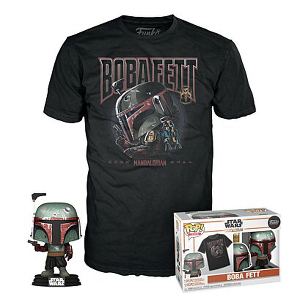 Pop! & Tee - Star Wars - Boba Fett Taille M