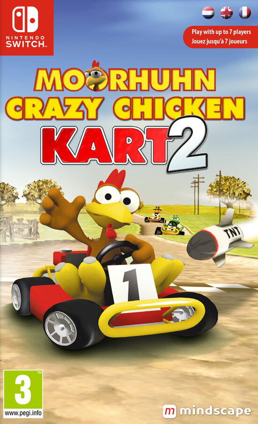 Moorhuhn Crazy Chicken Kart 2 - Occasion SWITCH