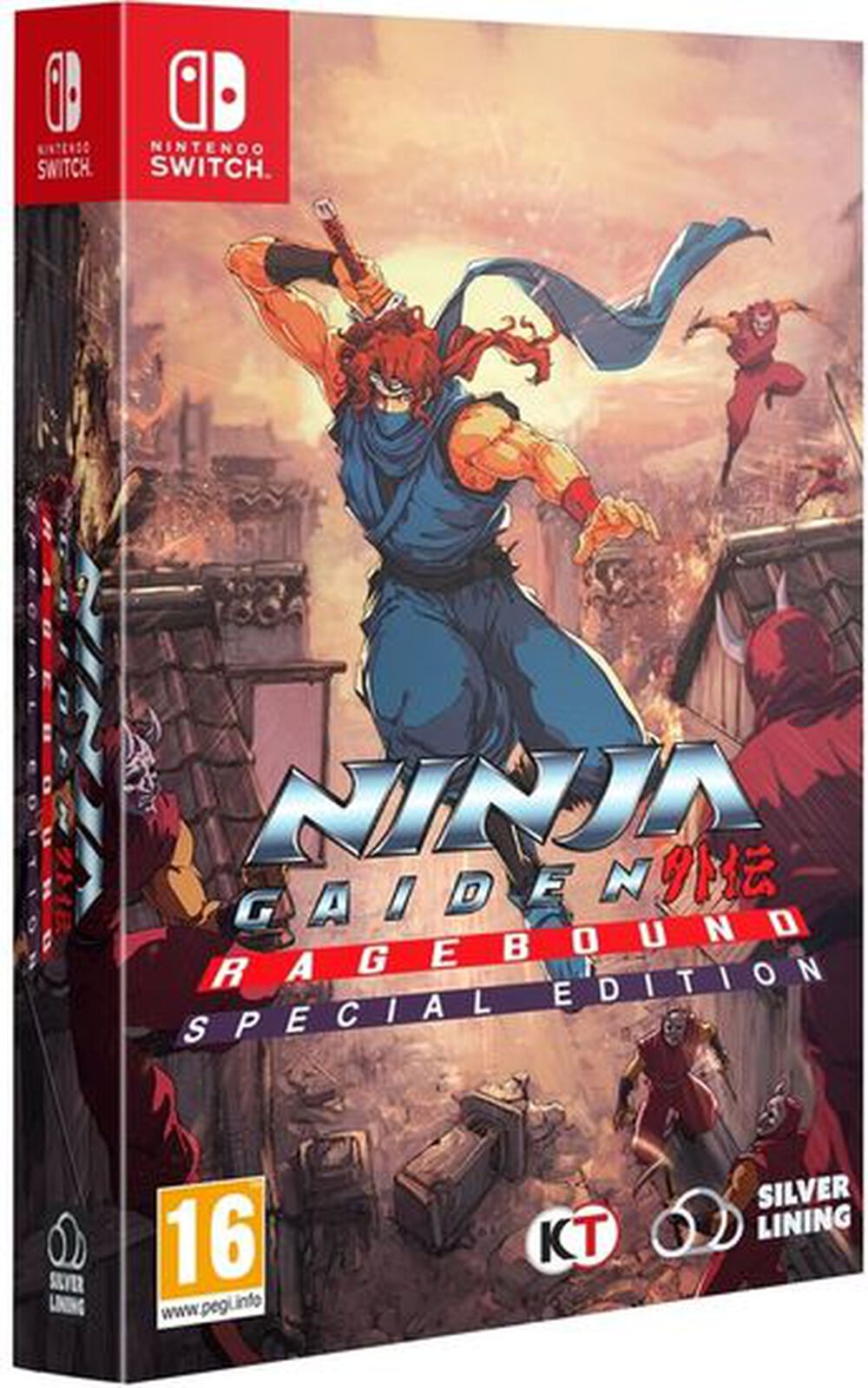Pochette avant du jeu Ninja Gaiden Ragebound Special Edition Nintendo Switch