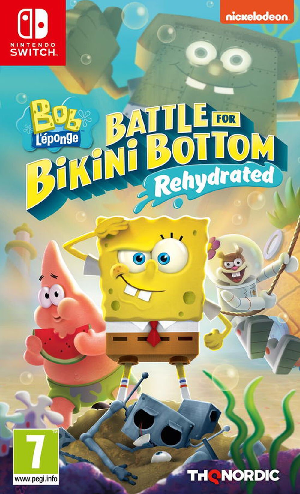 Spongebob Squarepants: Battle For Bikini Bottom - Rehydrated - Occasion SWITCH