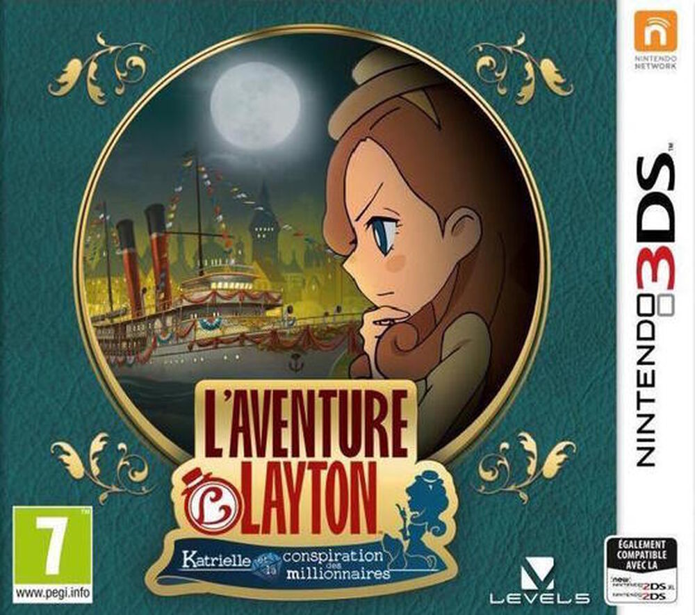 L'aventure Layton : Katrielle Et La Conspiration Des Millionnaires - Occasion 3DS