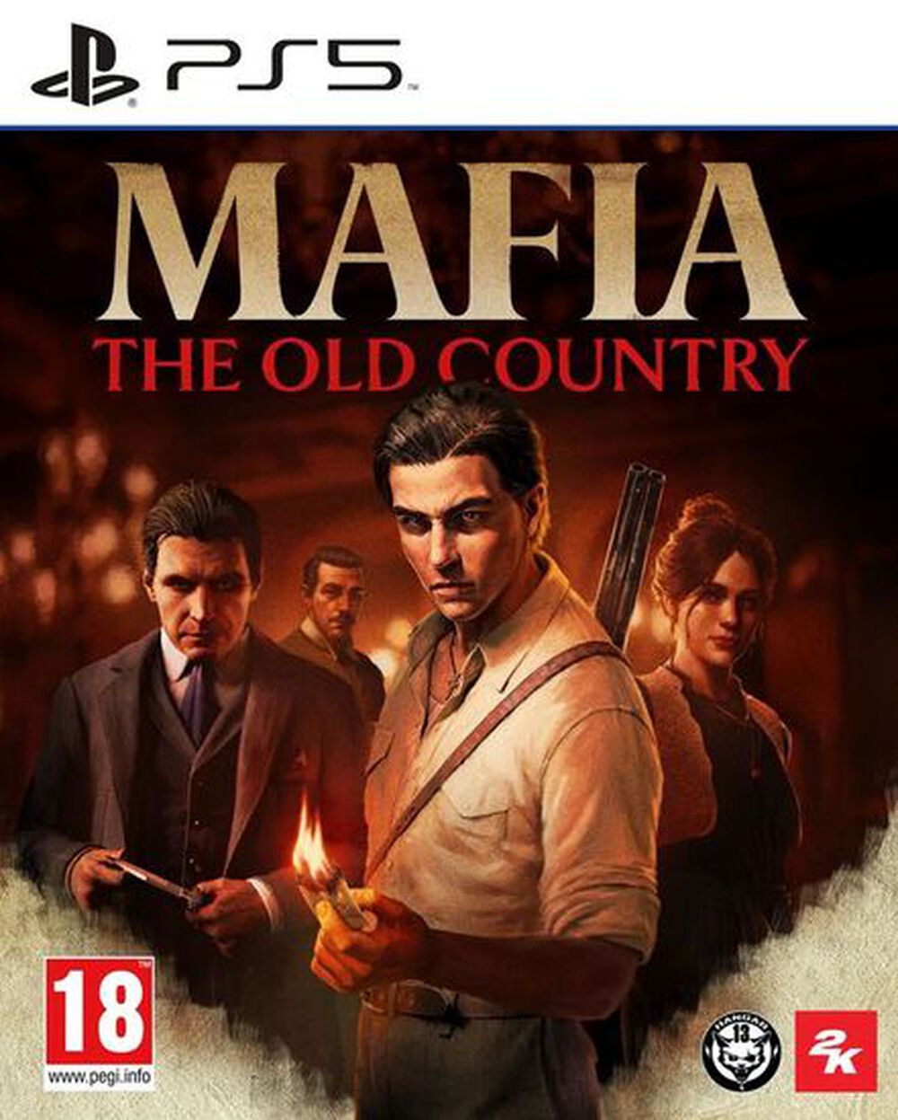 Pochette avant du jeu Mafia: The Old Country PS5