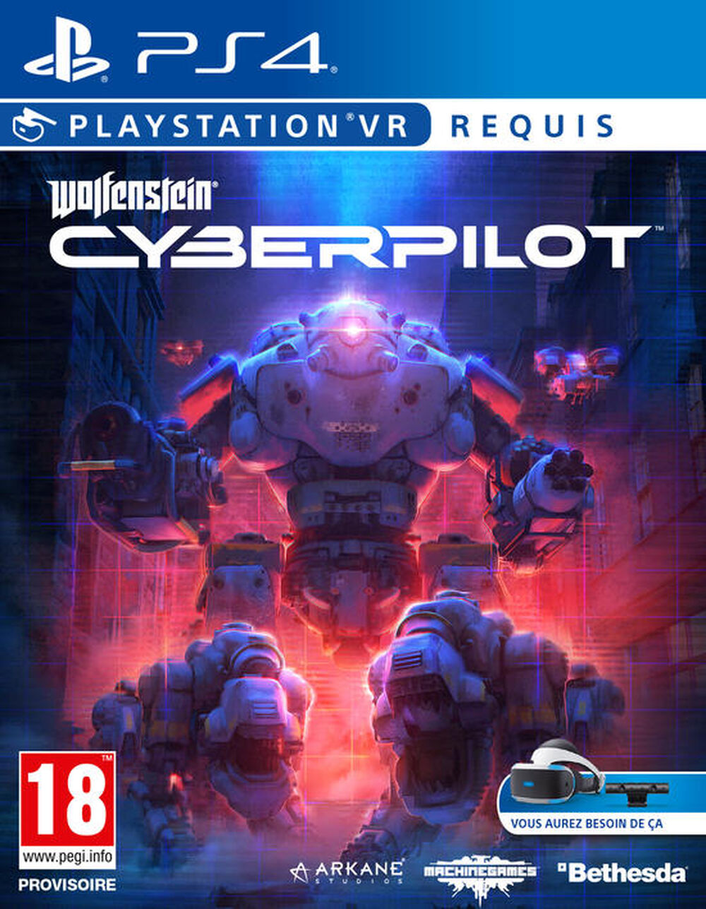 Wolfenstein Cyberpilot Vr - Occasion PS4