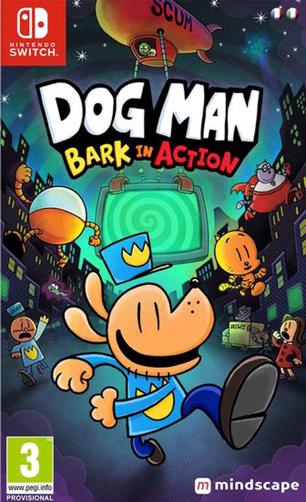 Dog Man Bark In Action (SWITCH) - Standard