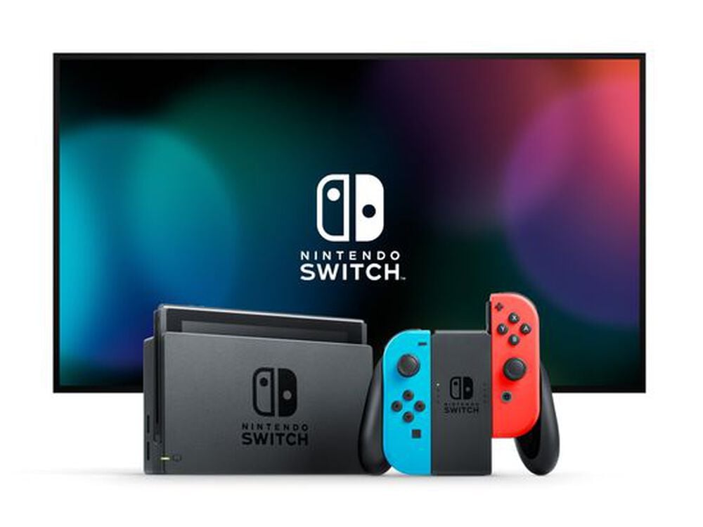 Nintendo Switch — Bleu/Néon