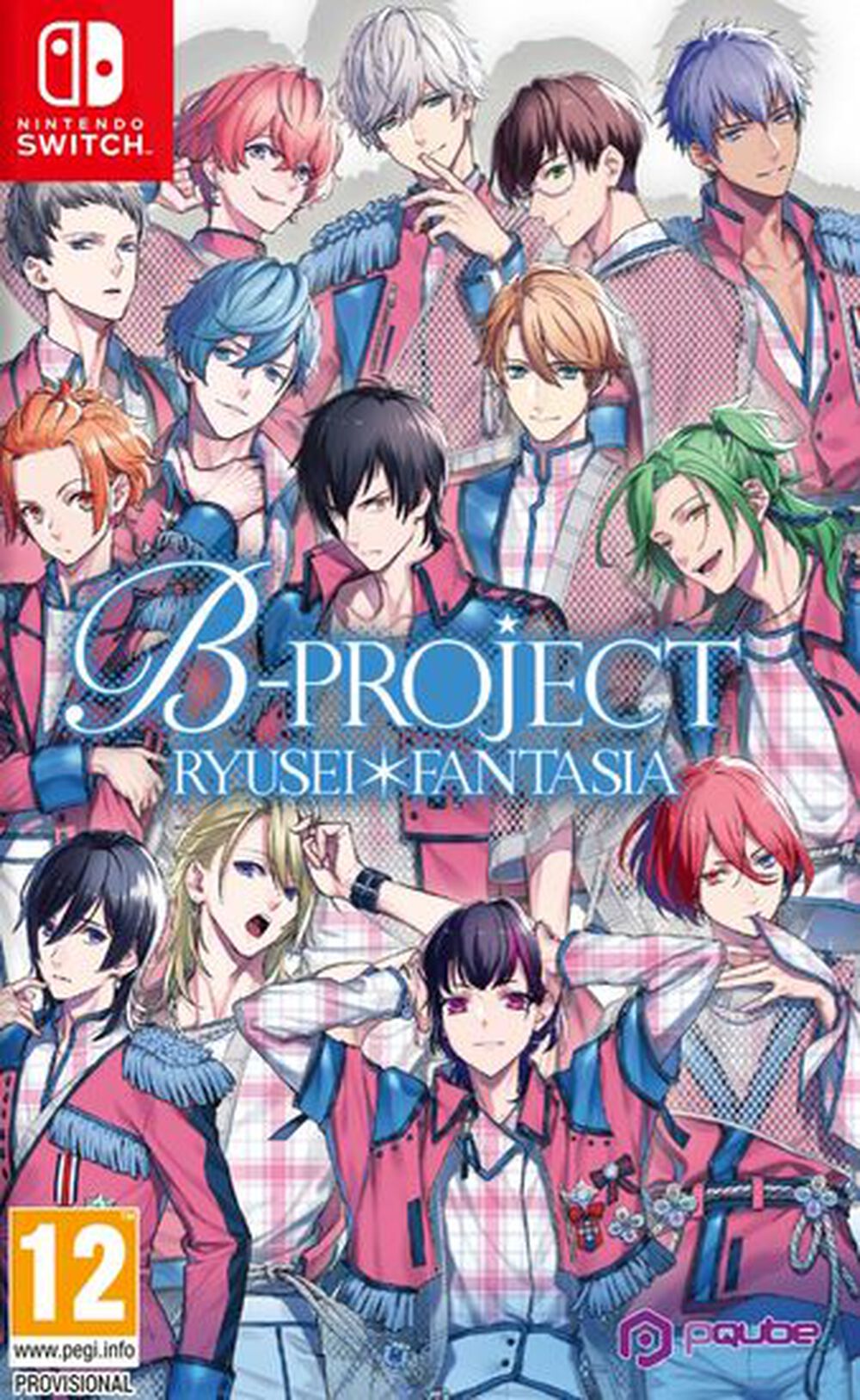 Pochette avant du jeu B Project Ryusei Fantasia SWITCH