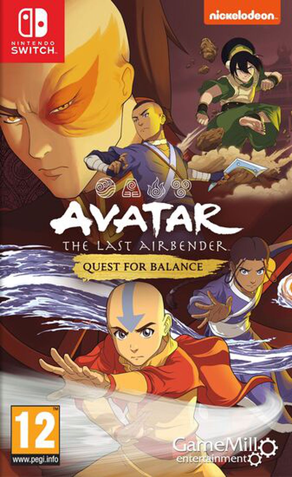 Avatar The Last Airbender Quest For Balance - Occasion SWITCH