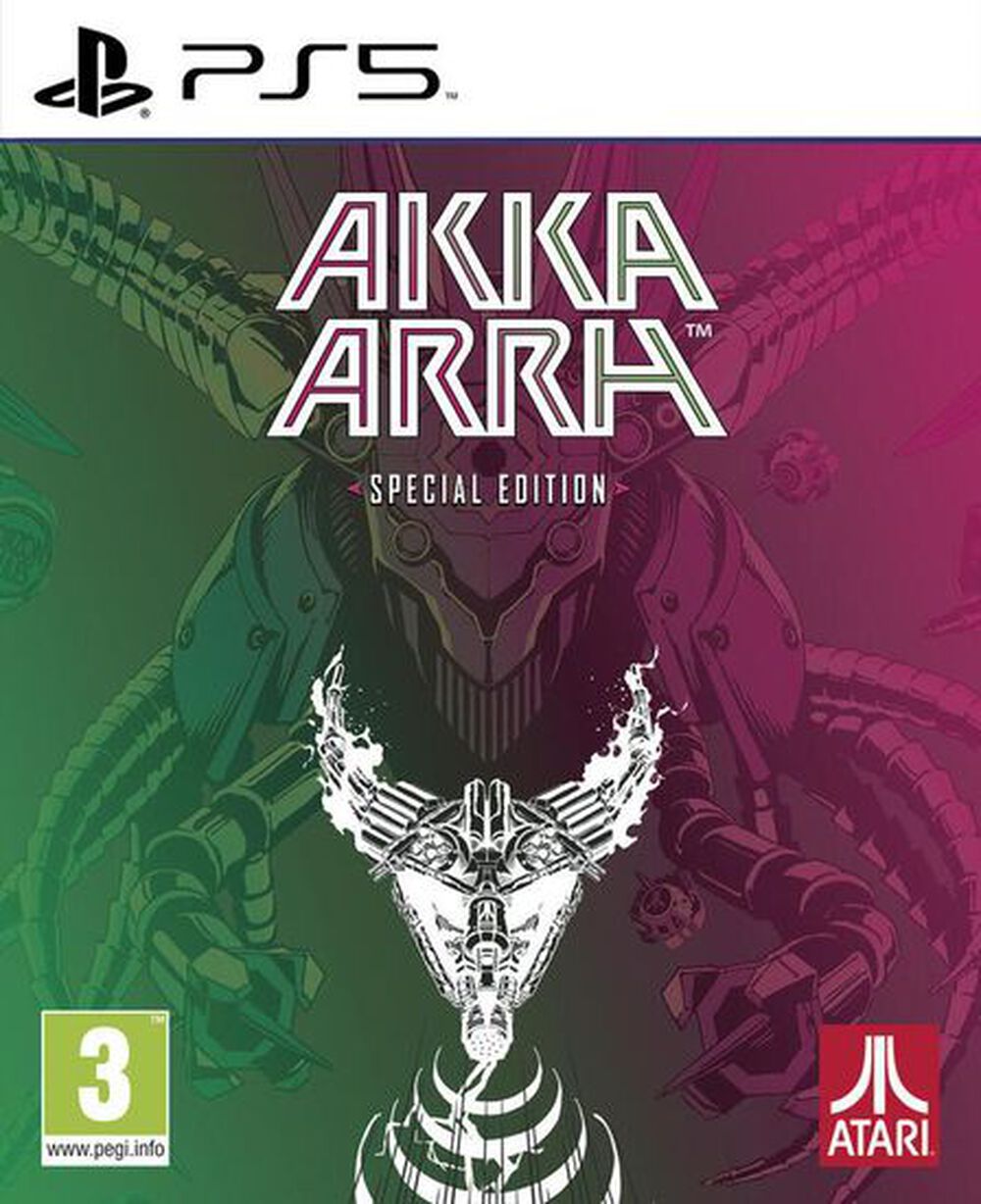 Pochette avant du jeu Akka Arrh Special Edition PS5