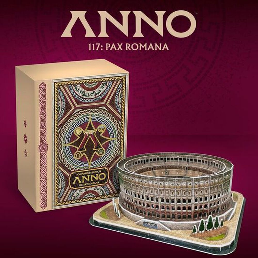 Pochette avant du jeu Anno 117 Pax Romana Governor's Edition PS5