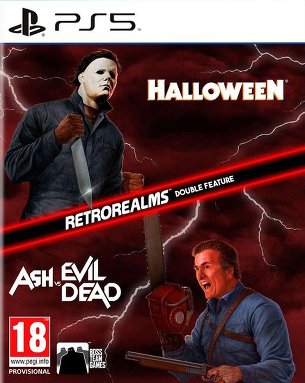 Halloween & Ash Vs Evil Dead Retro Realms - Occasion PS5