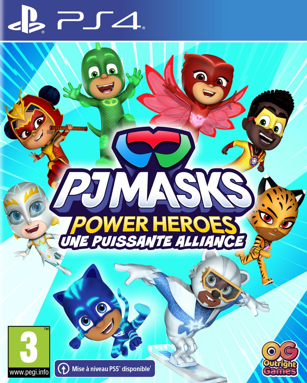 Jeux Reconditionnés Pyjamasques Power Heroes Une Puissante Alliance - Occasion PS4