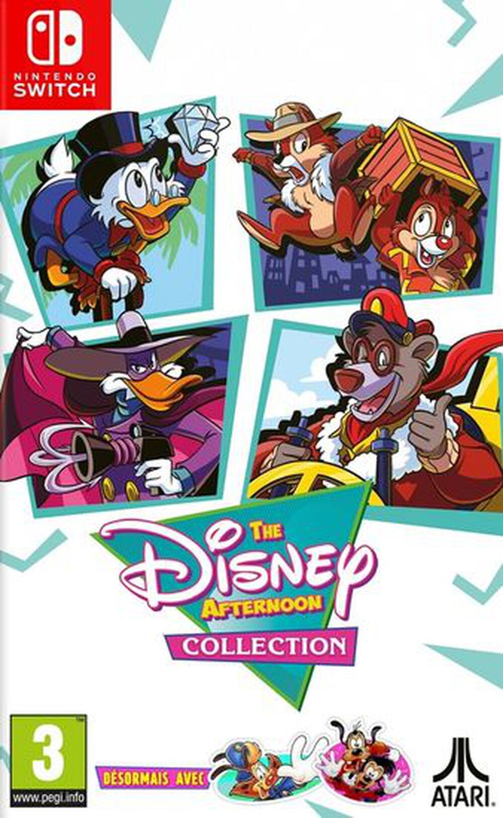 Pochette avant du jeu The Disney Afternoon Collection