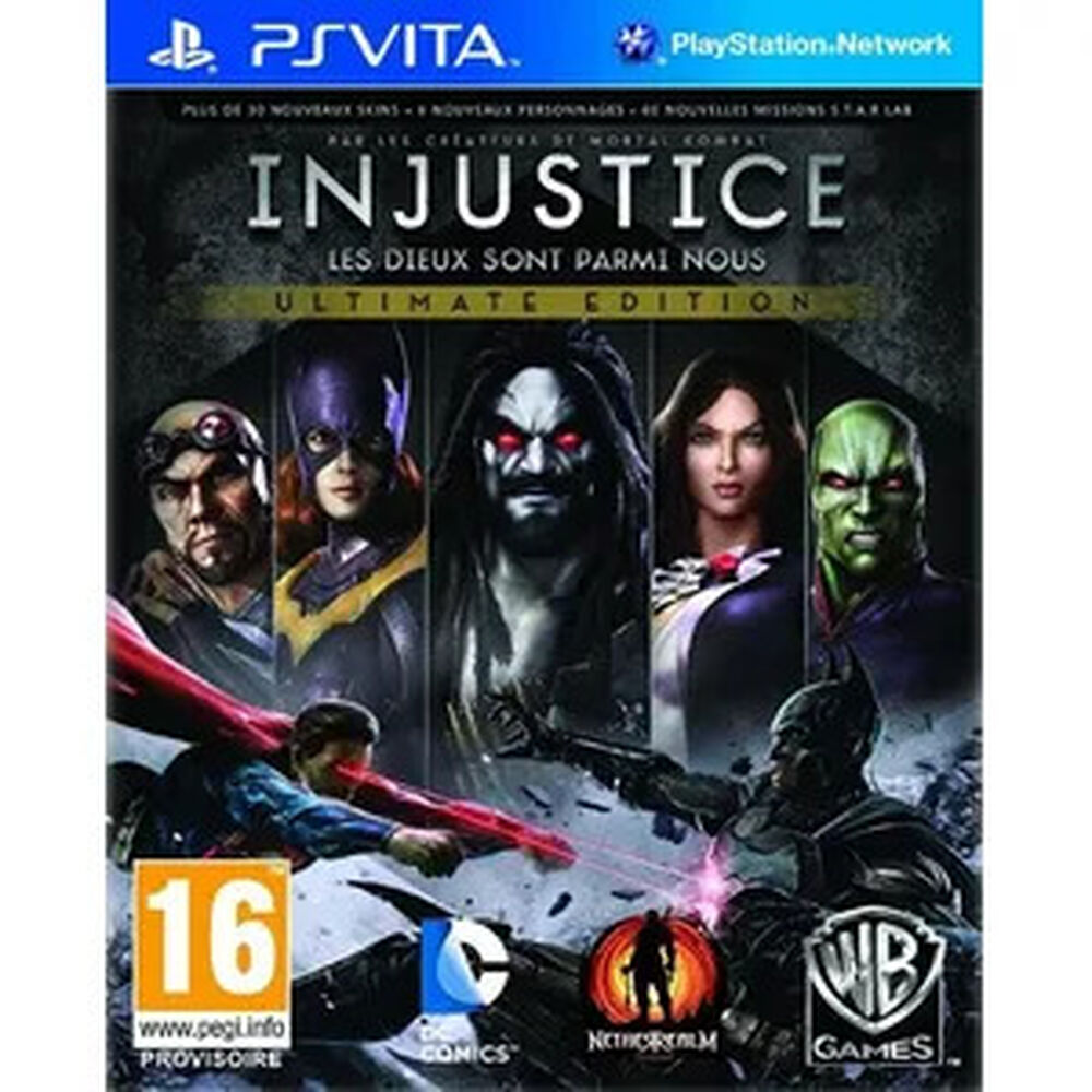 Injustice Goty Les Dieux Sont Parmi Nous Occasion PS Vita 