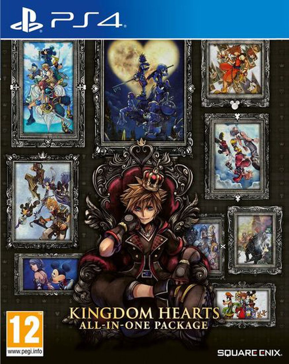 Pochette avant du jeu Kingdom Hearts All-in-One Package PS4