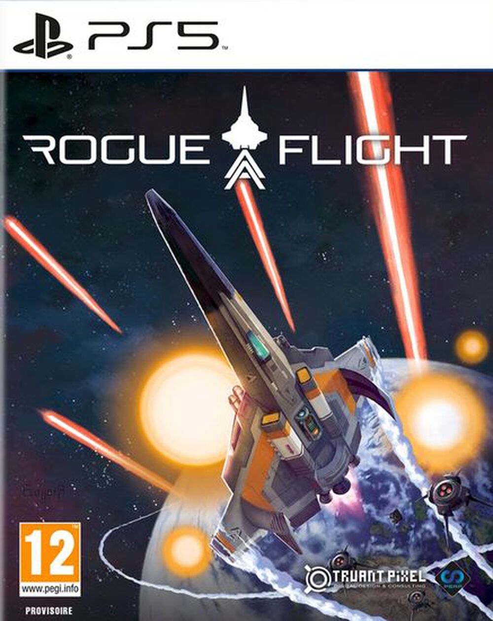 Pochette avant du jeu Rogue Flight PS5