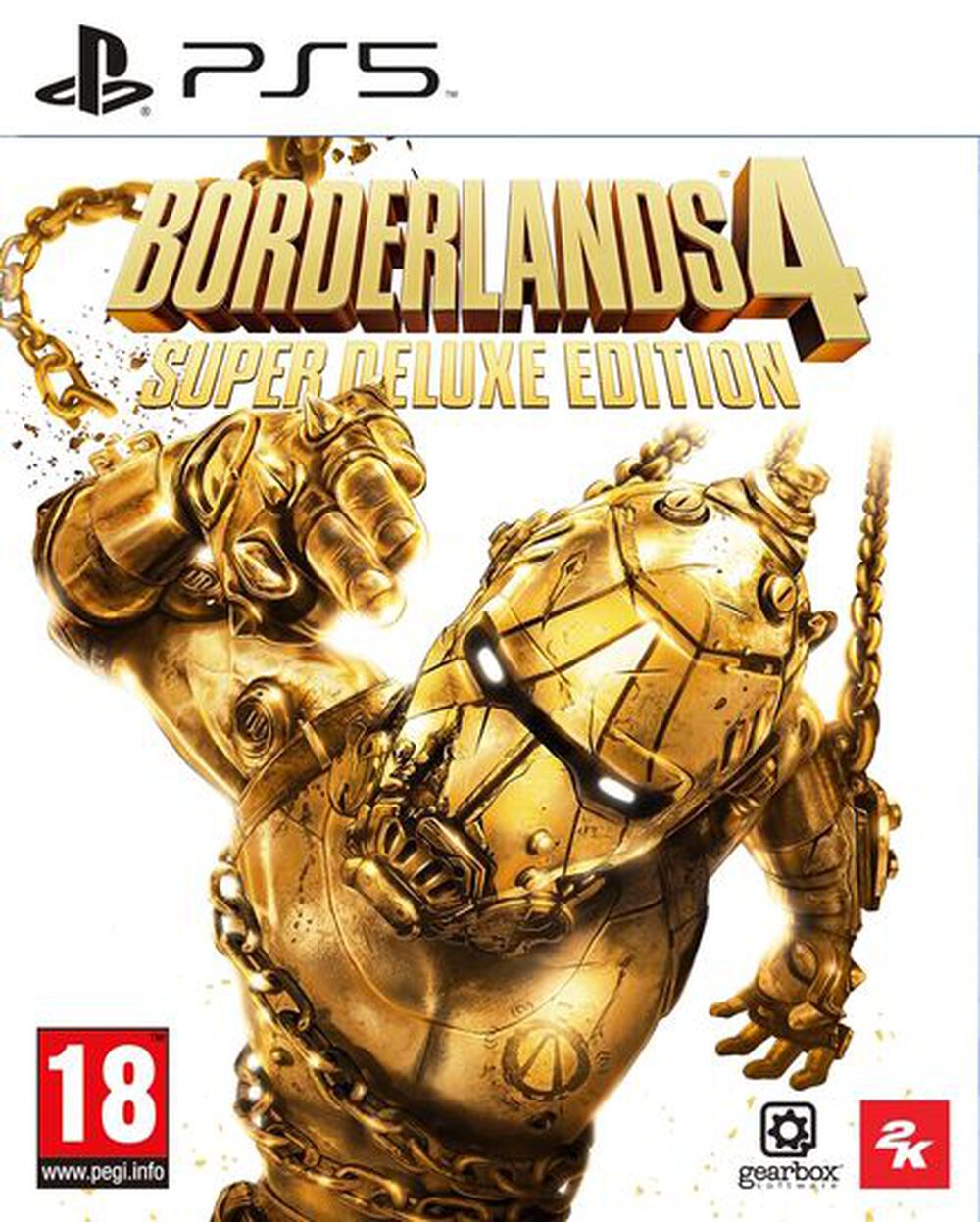 Pochette avant du jeu Borderlands 4 Edition Super Deluxe Exclusivité Micromania PS5