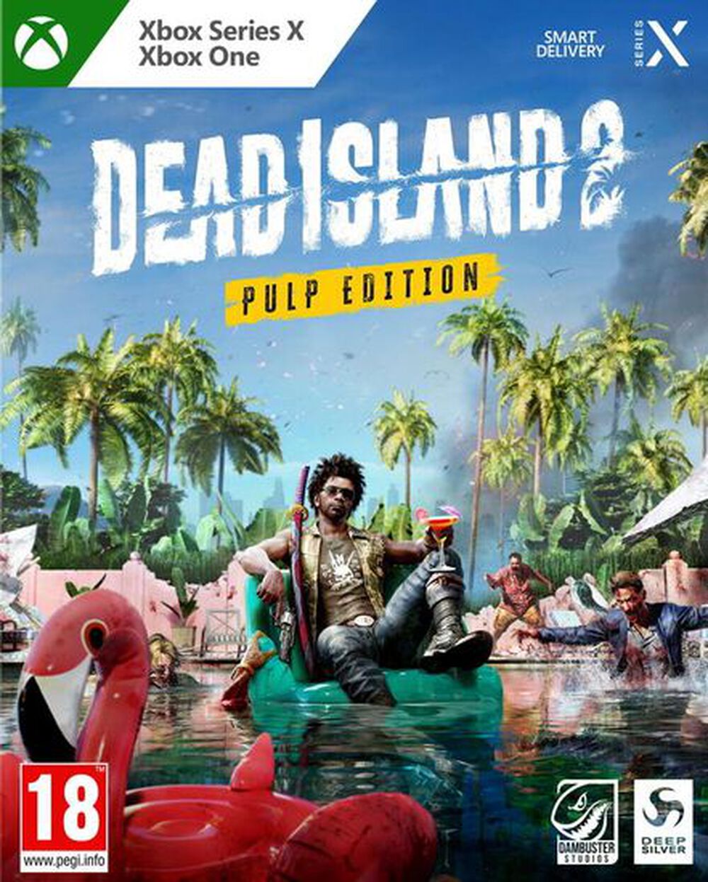Pochette avant du jeu Dead Island 2 Pulp Edition (exclusivité Micromania) XBOX SERIES X