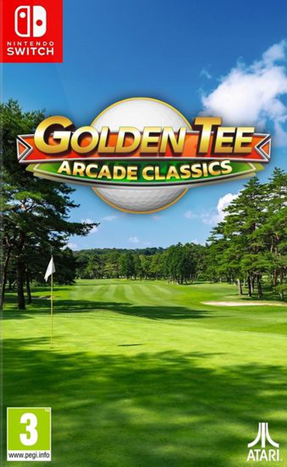 Pochette avant du jeu Golden Tee Arcade Classics SWITCH