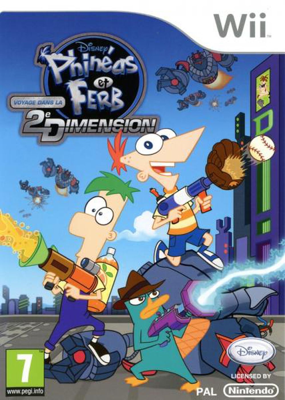 Phineas Et Ferb Voyage Dans La Deuxième Dimension - Occasion WII