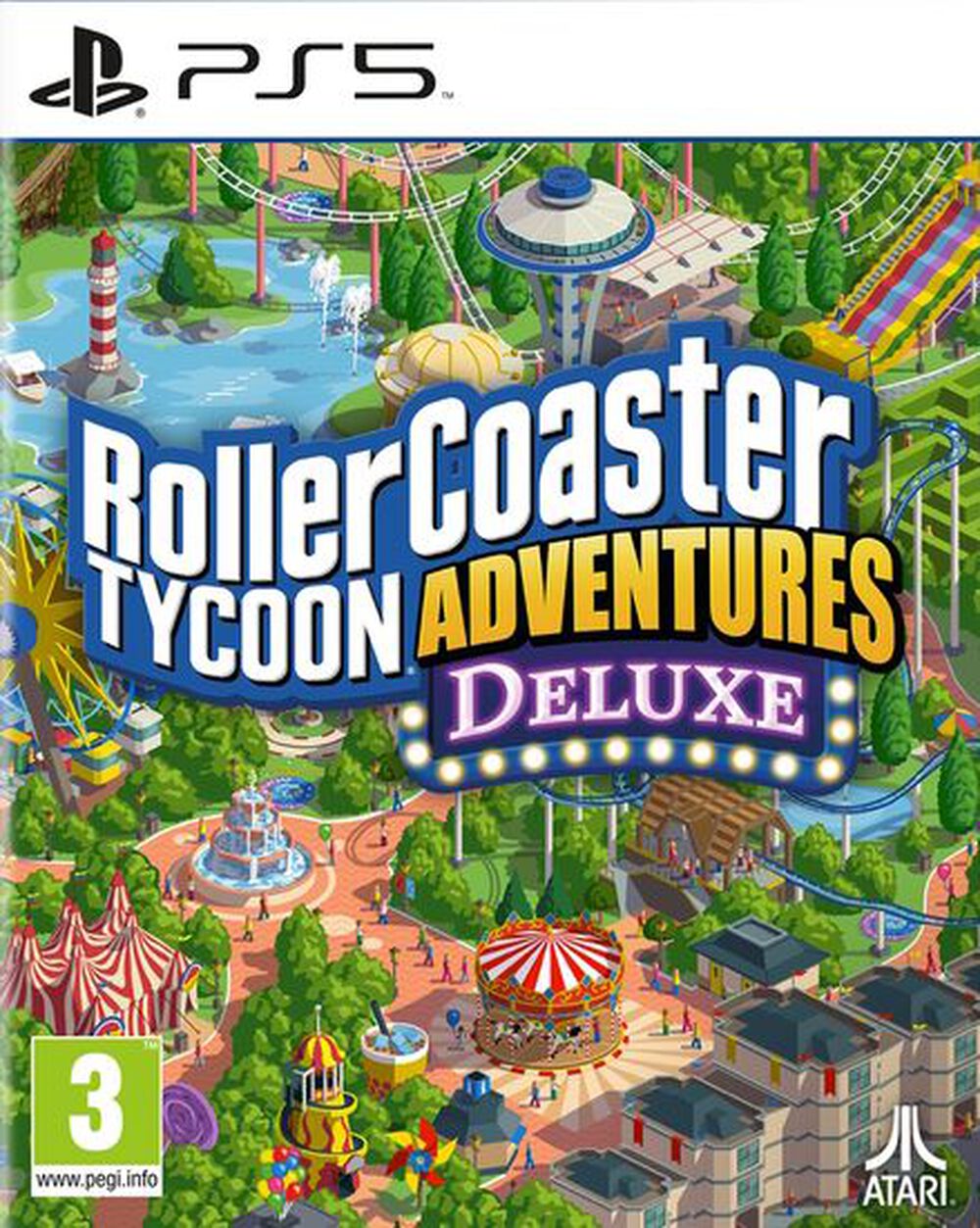 Atari Rollercoaster Tycoon Adventures Deluxe - Occasion PS5