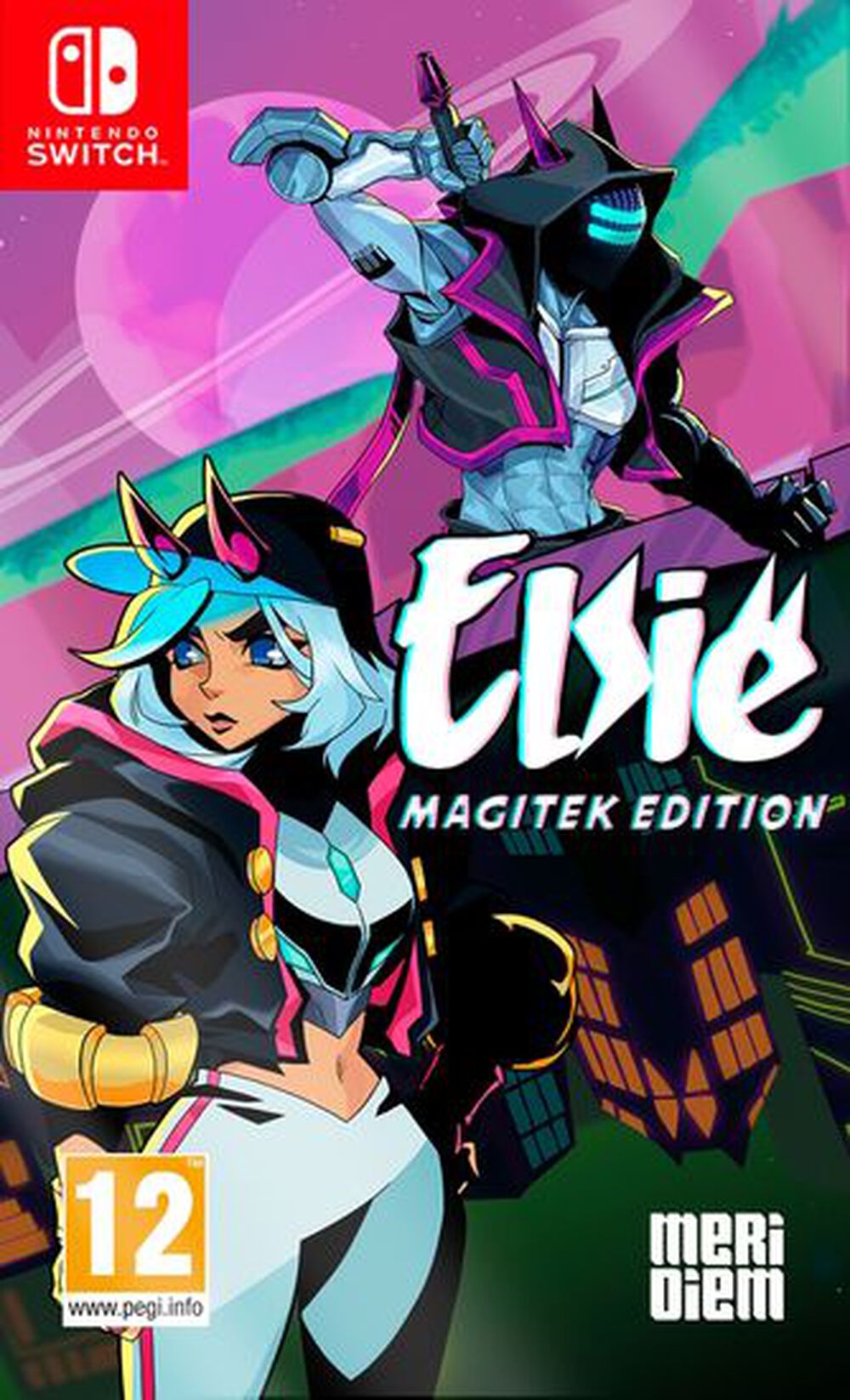 Pochette avant du jeu Elsie Magitek Edition Nintendo Switch
