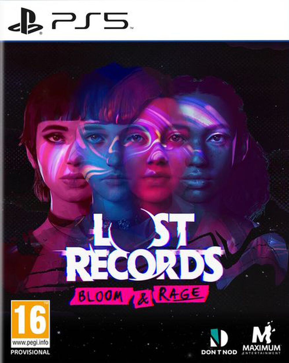 Pochette avant du jeu Lost Records Bloom and Rage PS5