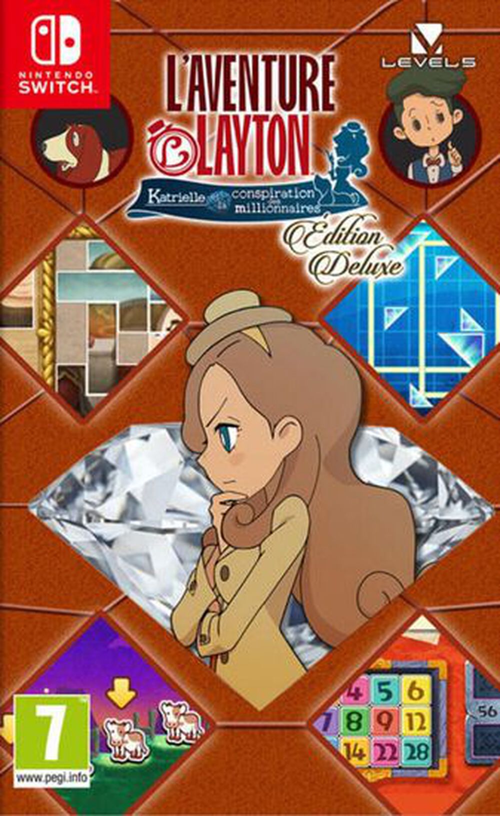 L'aventure Layton Katrielle Et La Conspiration Des Millionnaires Edition Deluxe - Occasion SWITCH
