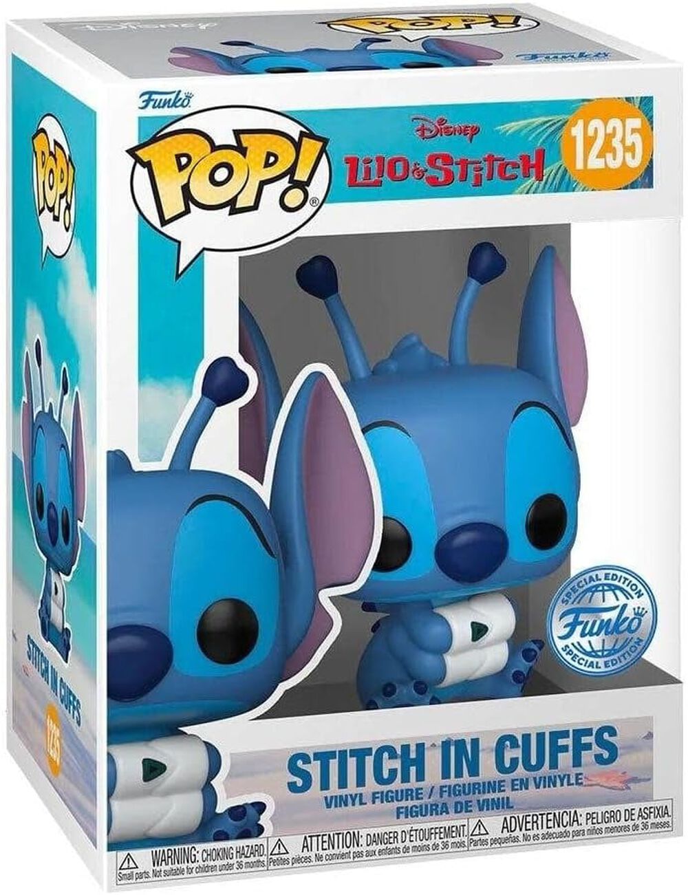 Figurine Funko Pop! - Lilo & Stitch - Stitch Avec Menottes