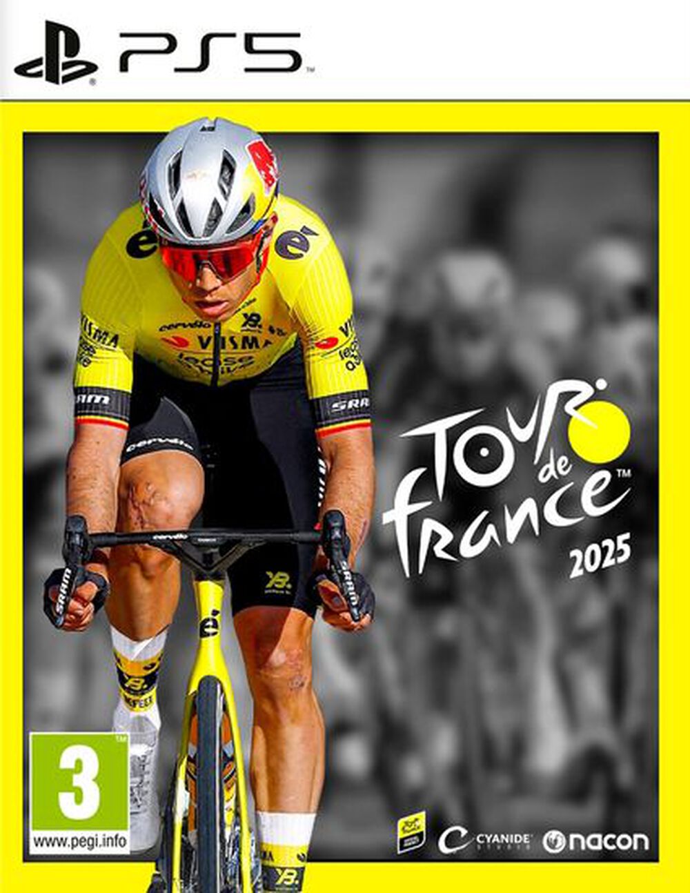 Pochette avant du jeu Tour de France 2025 PS5