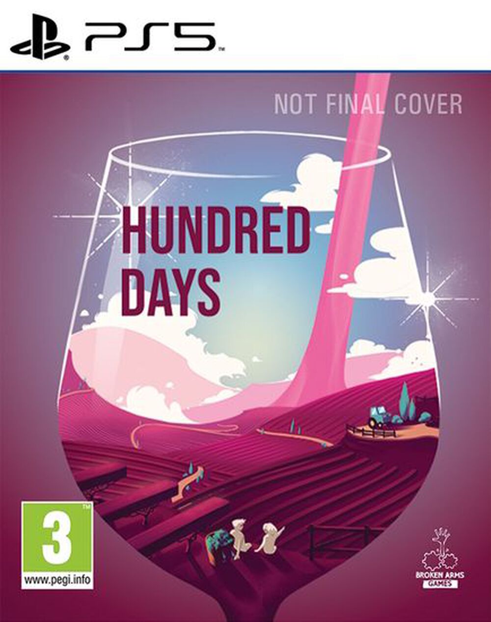 Pochette avant du jeu Hundred Days Winemaking Simulator PS5