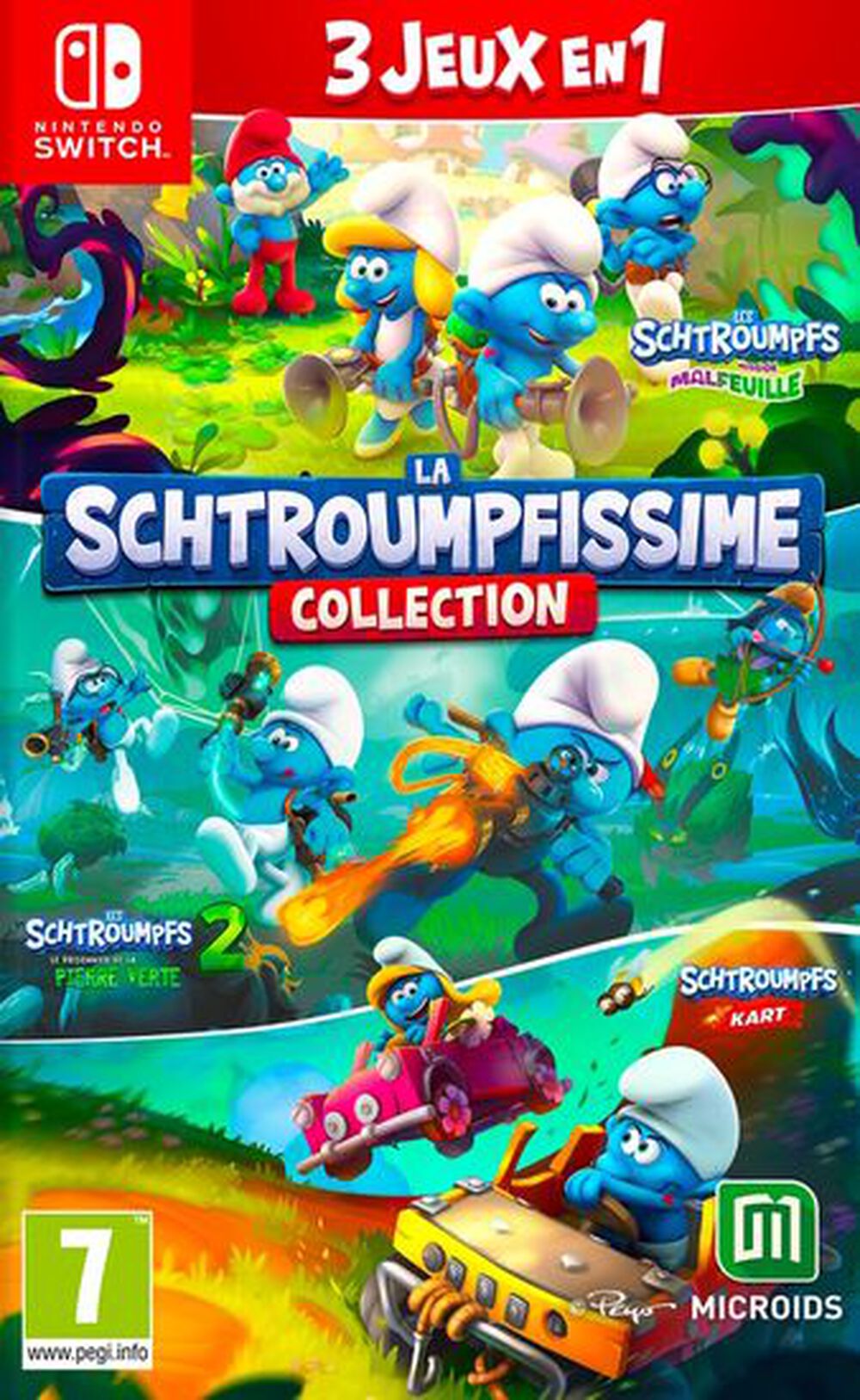 La Schtroumpfissime Collection (3 Jeux En 1) - Occasion Switch