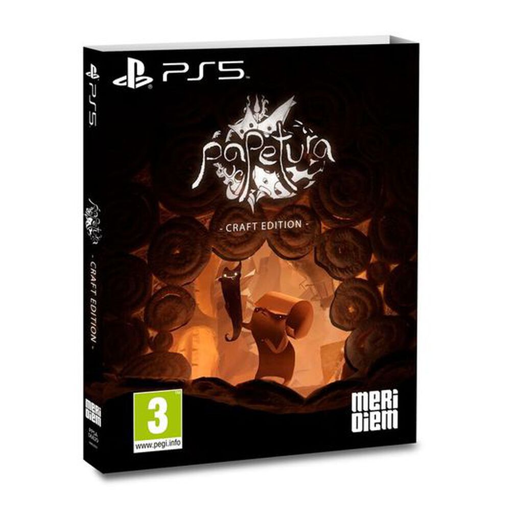 Pochette avant du jeu Papetura Craft Edition PS5