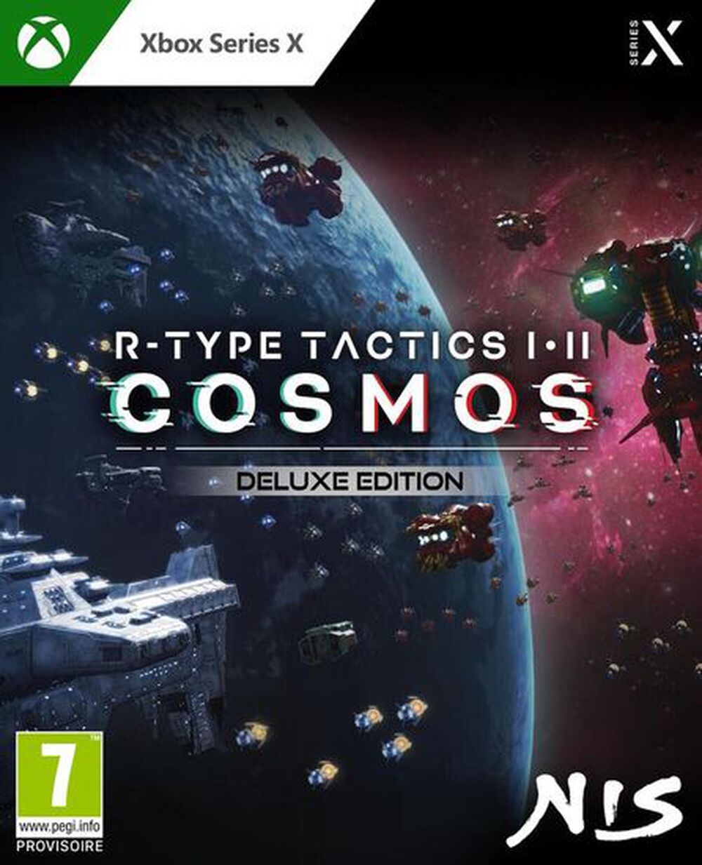 Pochette avant du jeu R-type Tactics I & 2 Cosmos XBOX SERIES X