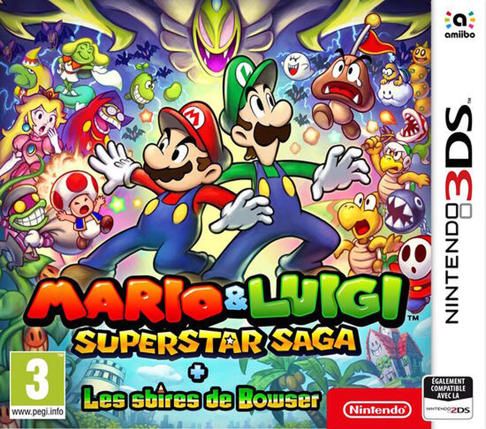 Mario & Luigi Superstar Saga + Les Sbires De Bowser - Occasion 3DS