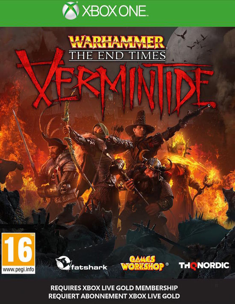 Warhammer The End Times Vermintide - Occasion XBOXONE