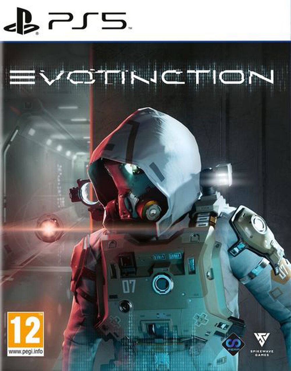 Pochette avant du jeu Evotinction PS5
