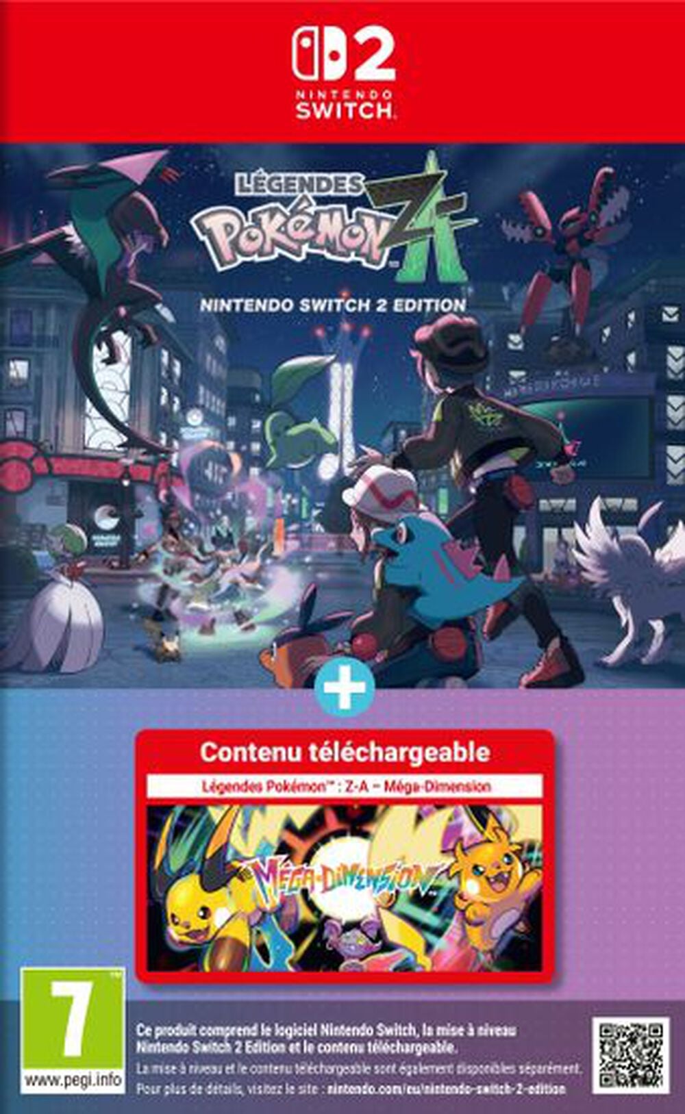 Pokémon Legends : Z-A - Nintendo Switch 2 Edition + Mega Dimension
