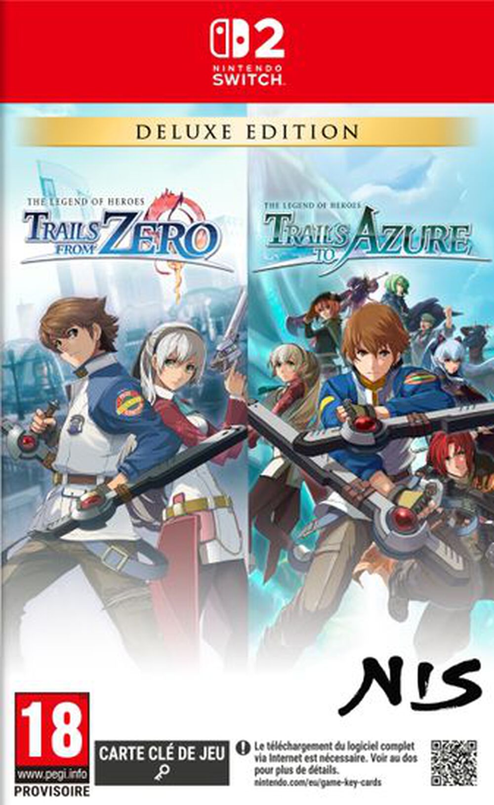 Trails From Zero / Trails To Azure Deluxe Edition (SWITCH 2) - Deluxe