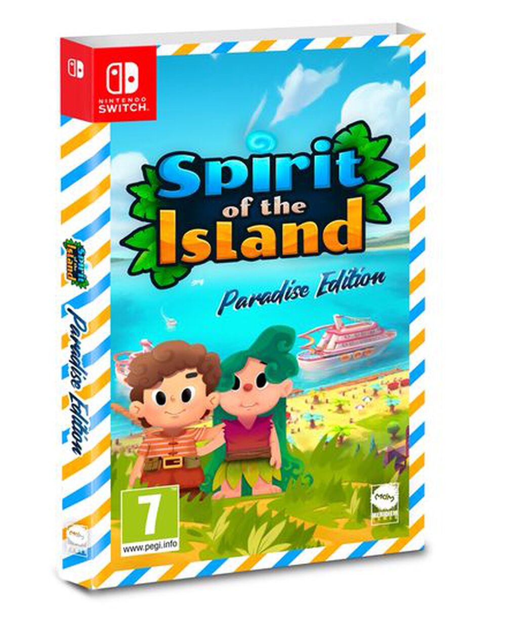 Pochette avant du jeu Spirit Of The Island Paradis Edition SWITCH