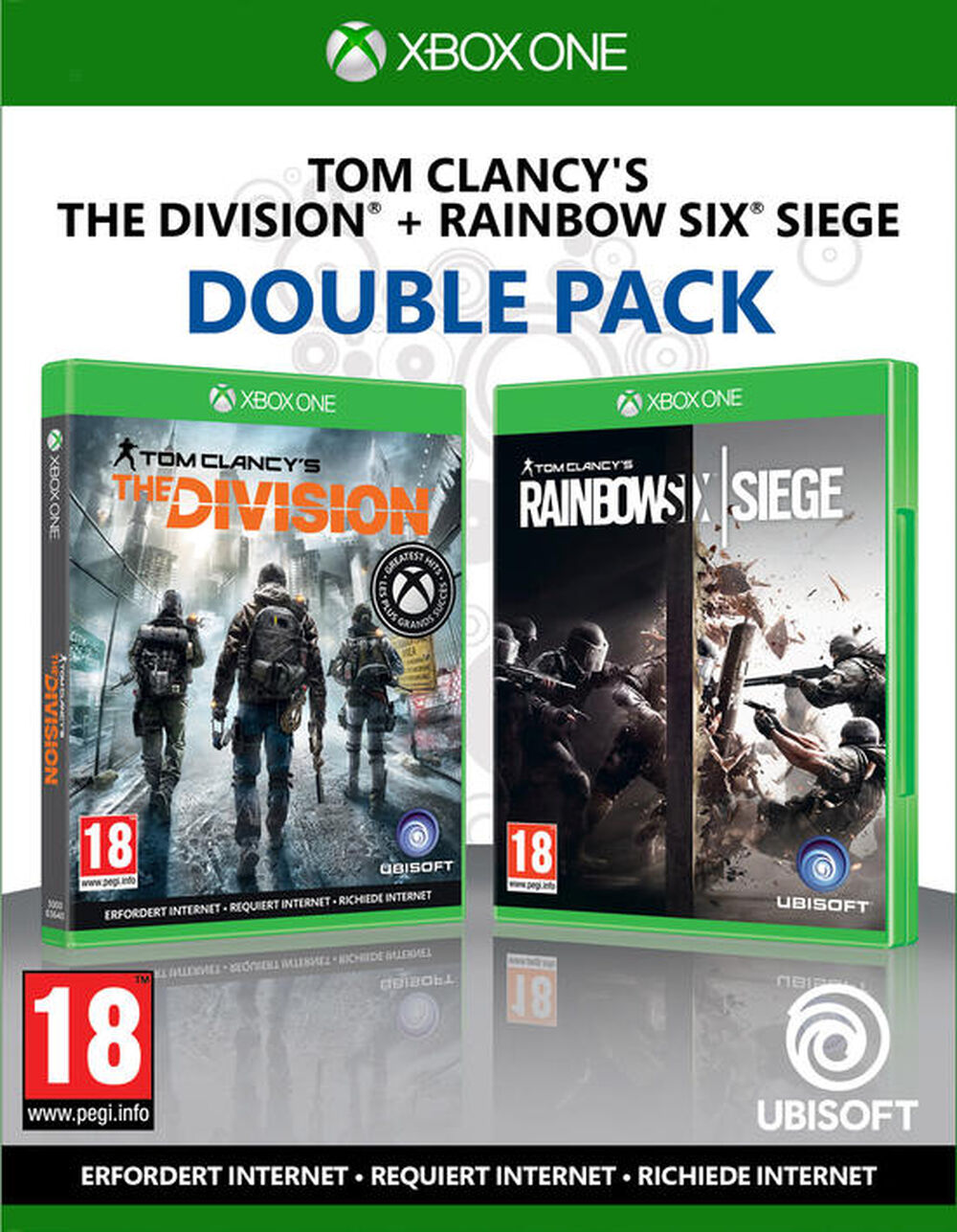 Compil Rainbow Six Siege + The Division - Occasion XBOXONE